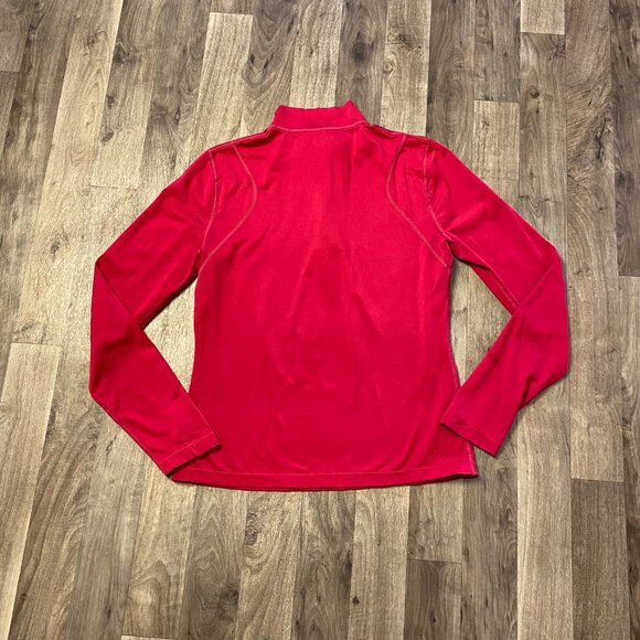 Lole Quarter Zip Long Sleeve Athletic Top Size Small *minor stains* - Picture 4 of 8